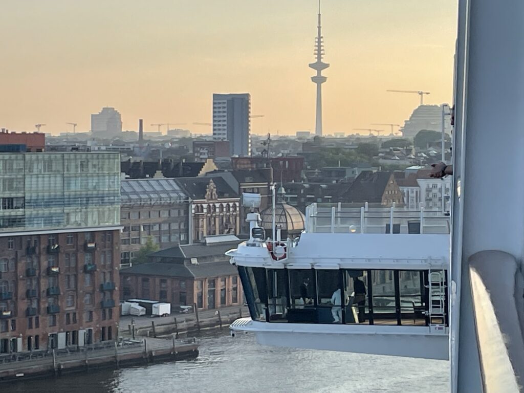 Aankomst Hamburg - AIDA cruise Noorwegen vanuit Duitsland