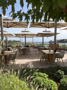 Terras zeezicht Ikos Porto Petro, mallorca