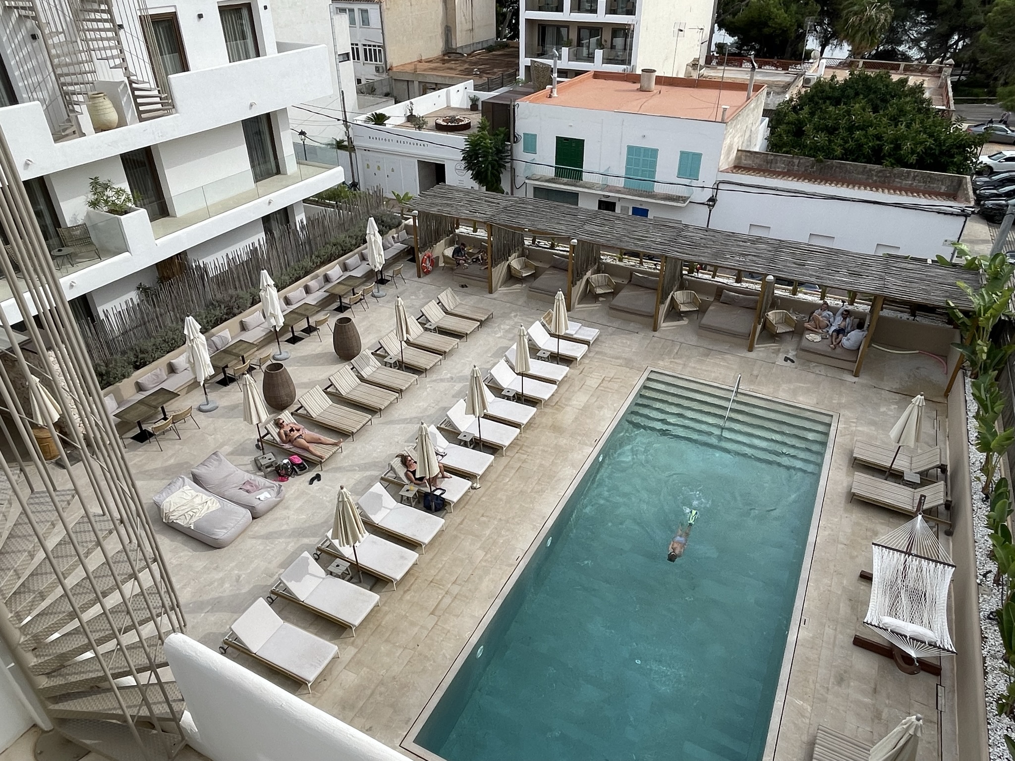zwembad Barefoot Hotel Mallorca