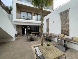 buiten terras Barefoot Hotel Mallorca