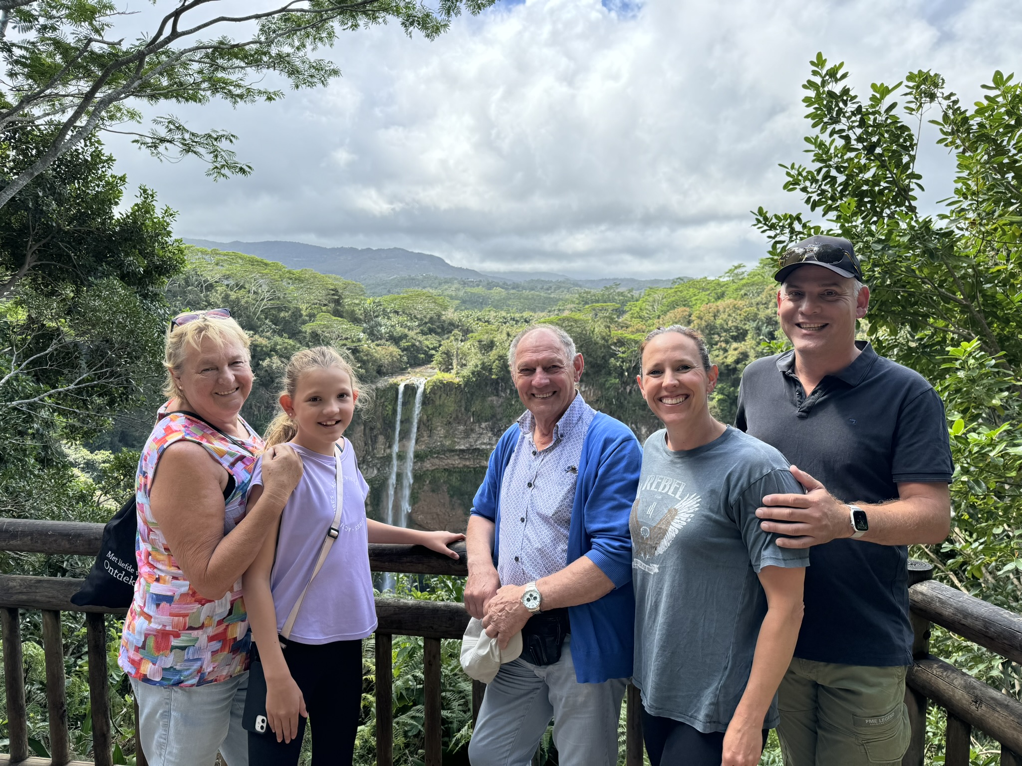 drie generatie reis naar Mauritius