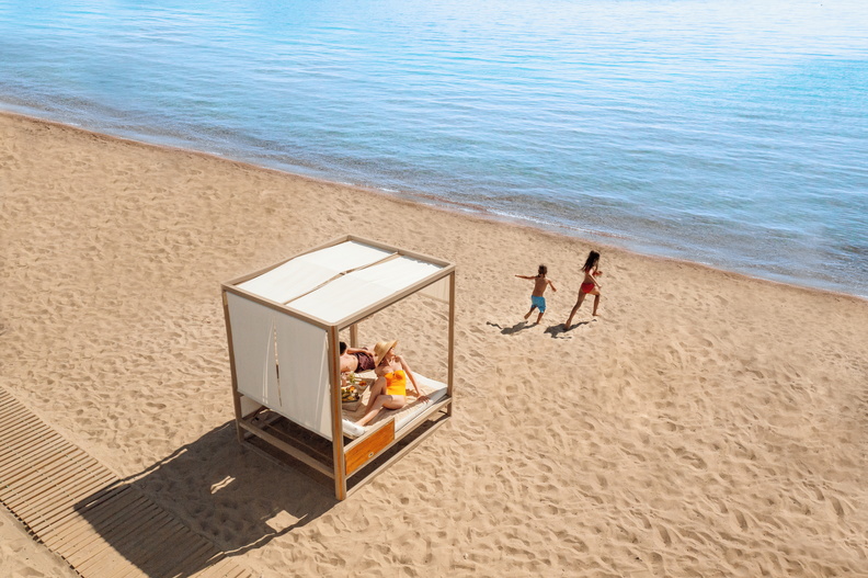 Exclusief strand voor Ikos Deluxe